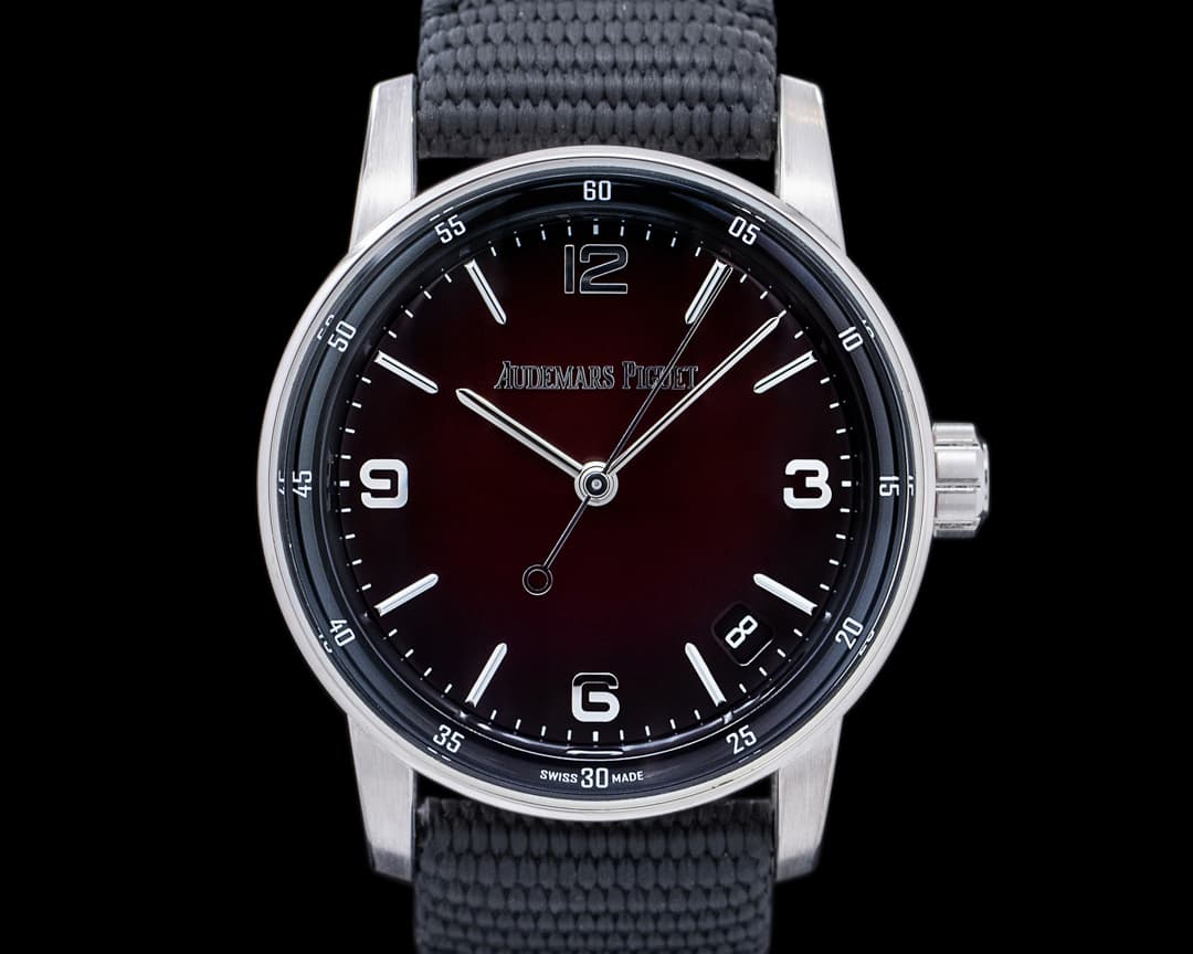 Audemars Piguet Code 11:59 Automatic 18k White Gold / Burgundy Dial