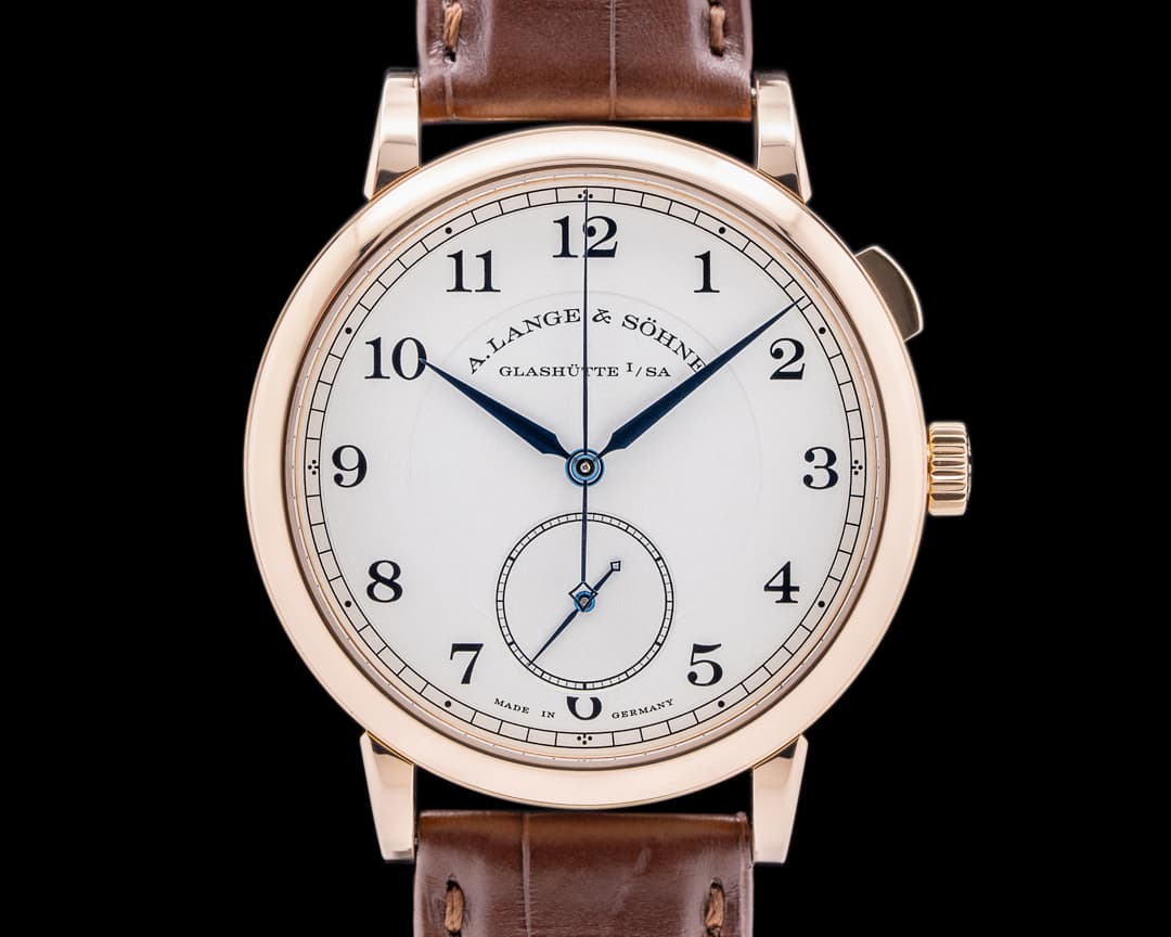 A. Lange and Sohne 1815 Homage to Walter 297.032 Lange "Jumping Seconds" 18K Rose Limited