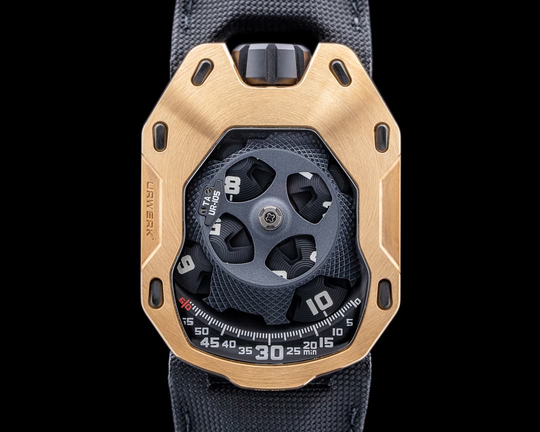 URWERK UR-105TA IRON KNIGHT Manual Wind Limited Edition RG