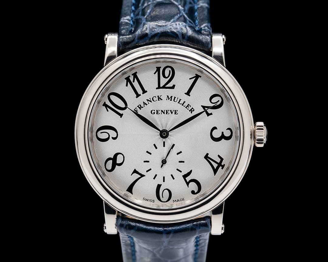 Franck Muller Round Manual Wind 18K White Gold 41MM