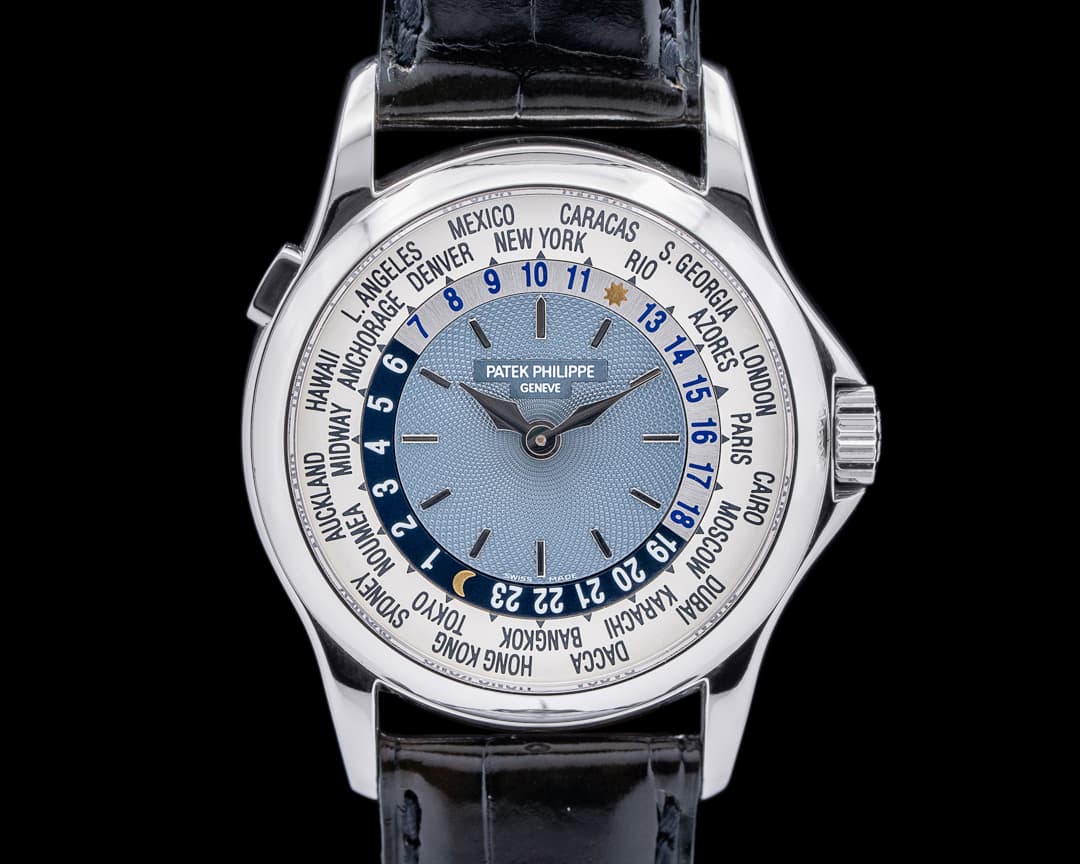 Patek Philippe World Time Platinum 5110P FULL SET