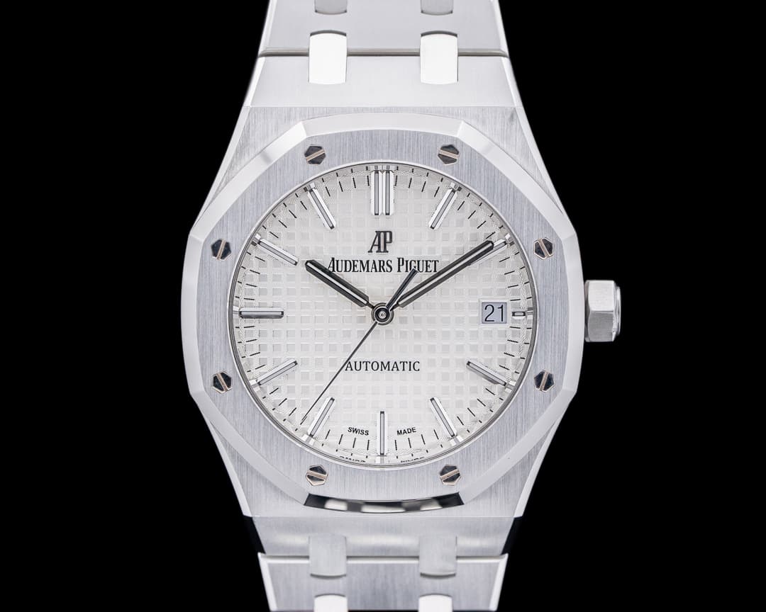 Audemars Piguet Royal Oak 15450ST White Dial SS 37MM