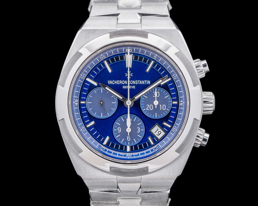 Vacheron Constantin Overseas Chronograph 5500V Blue Dial SS