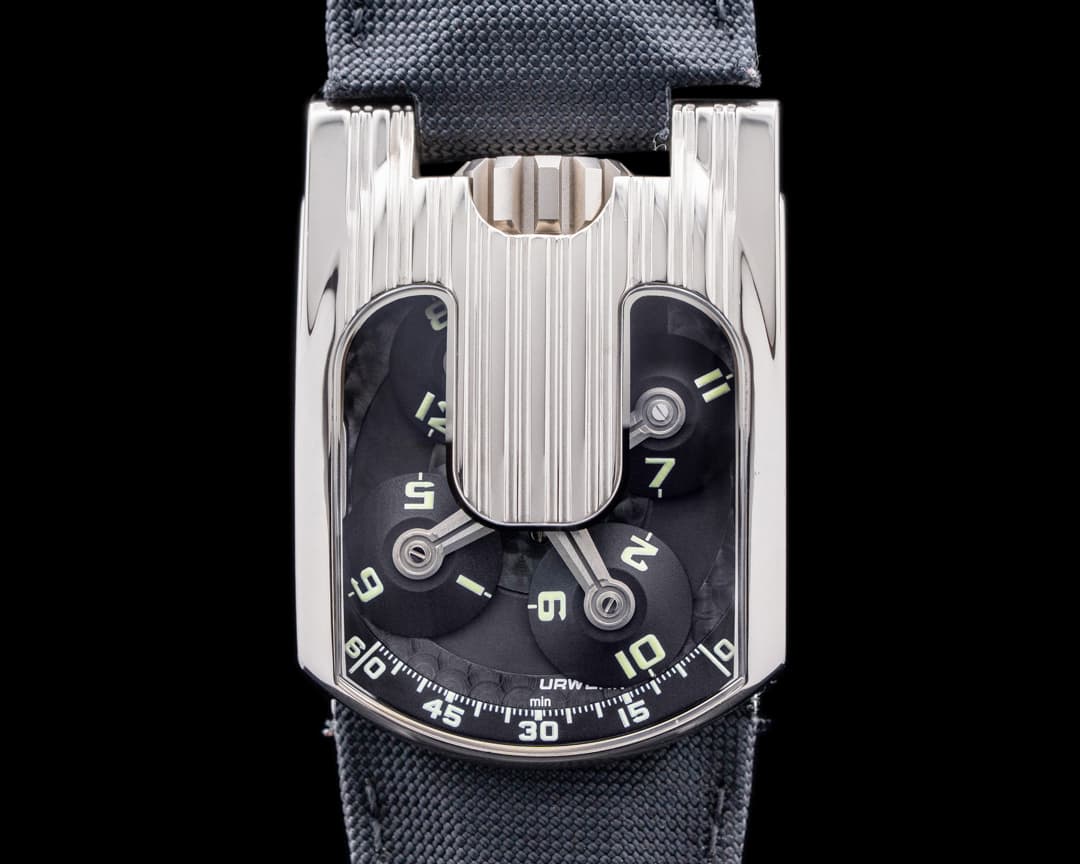URWERK 103.09 Manual Wind 18k White Gold FULL SET