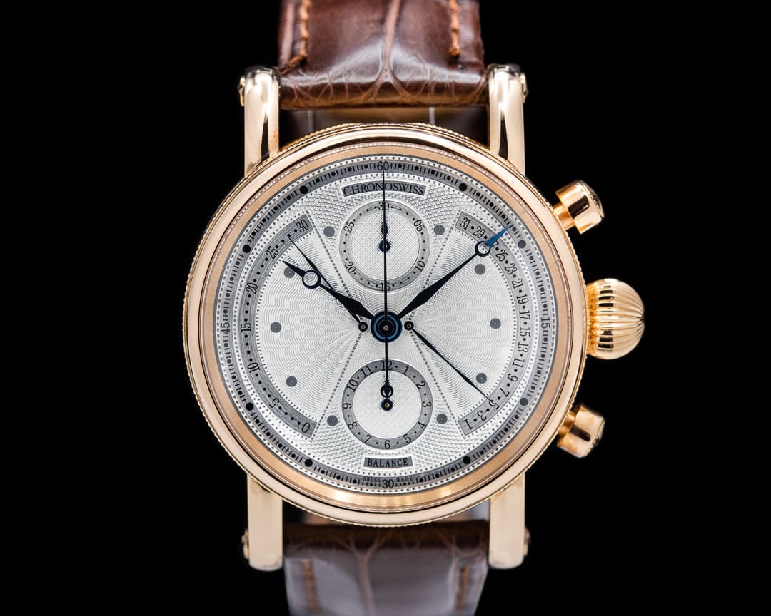 Chronoswiss Sirius Chronograph Retrograde 18K RG 41MM