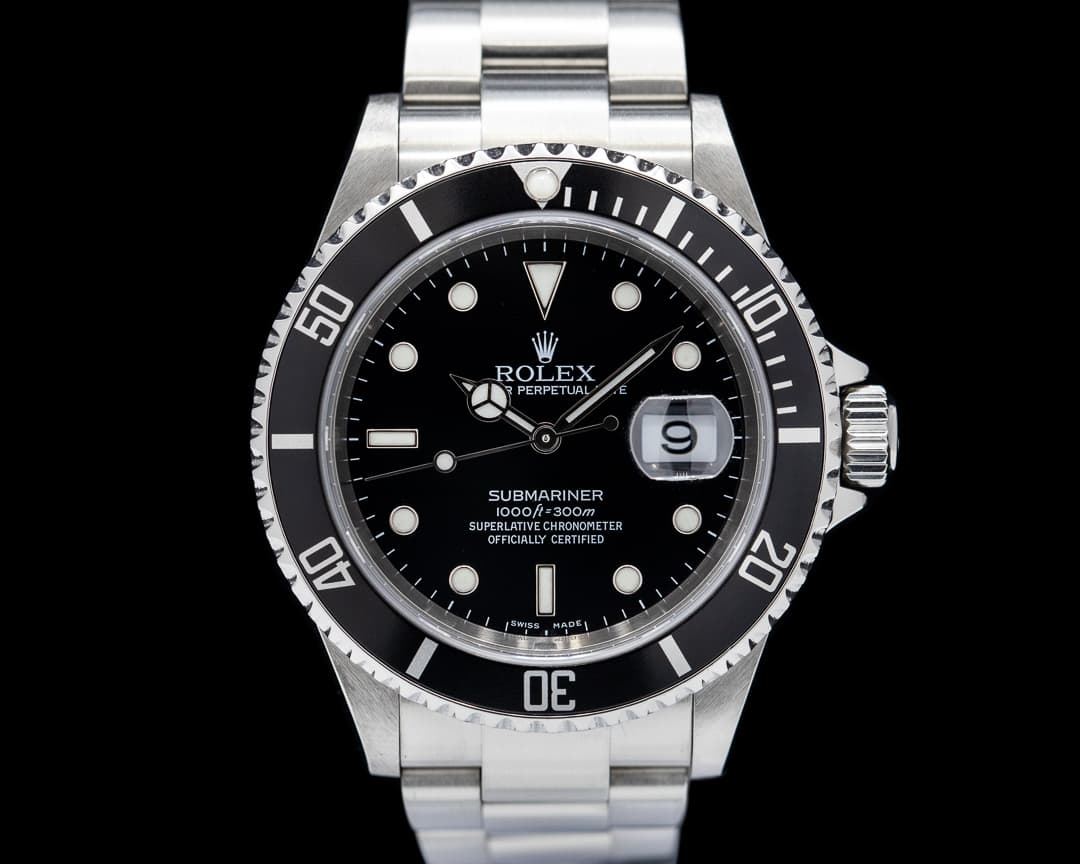 Rolex Submariner SS Black Dial