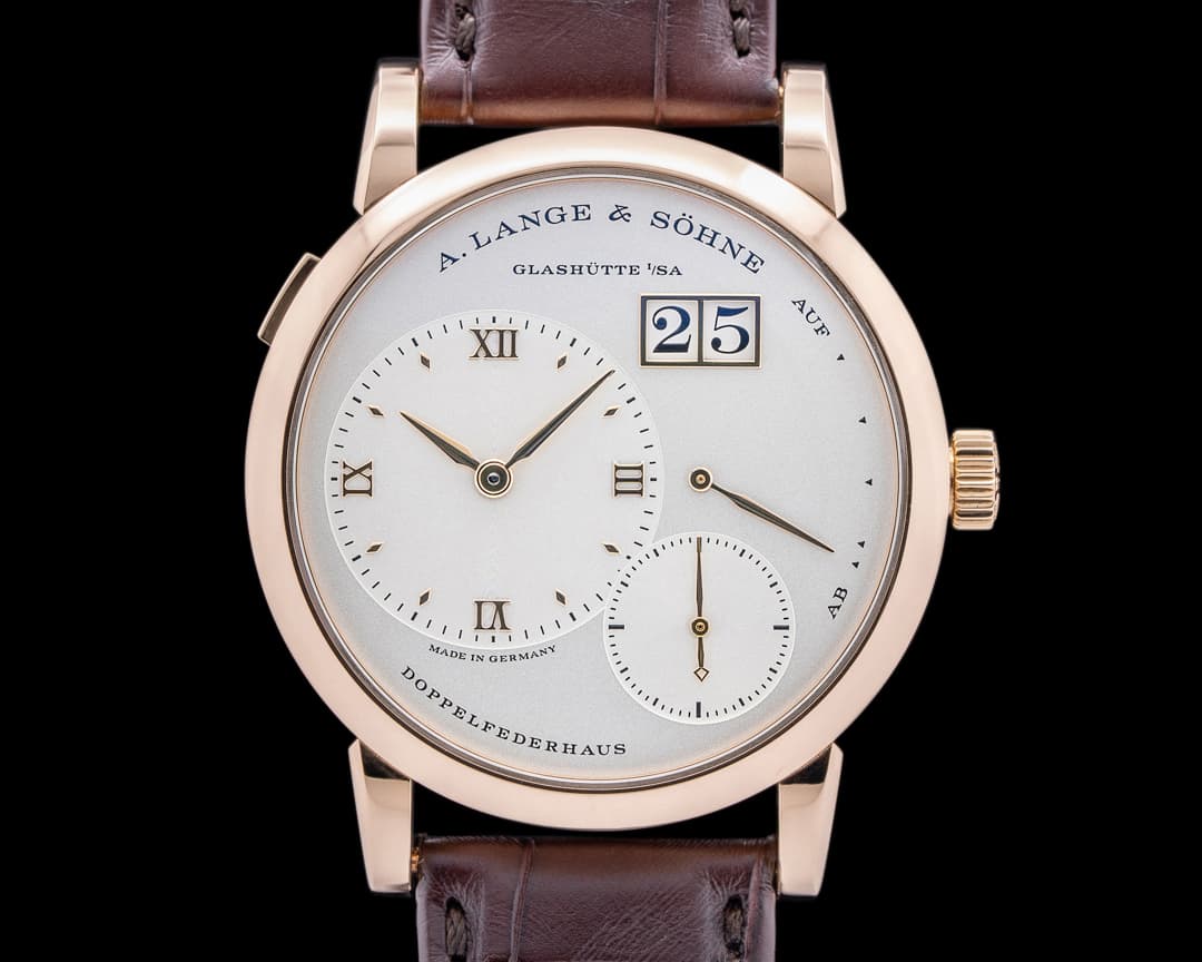 A. Lange and Sohne Lange 1 191.032 18K Rose Gold