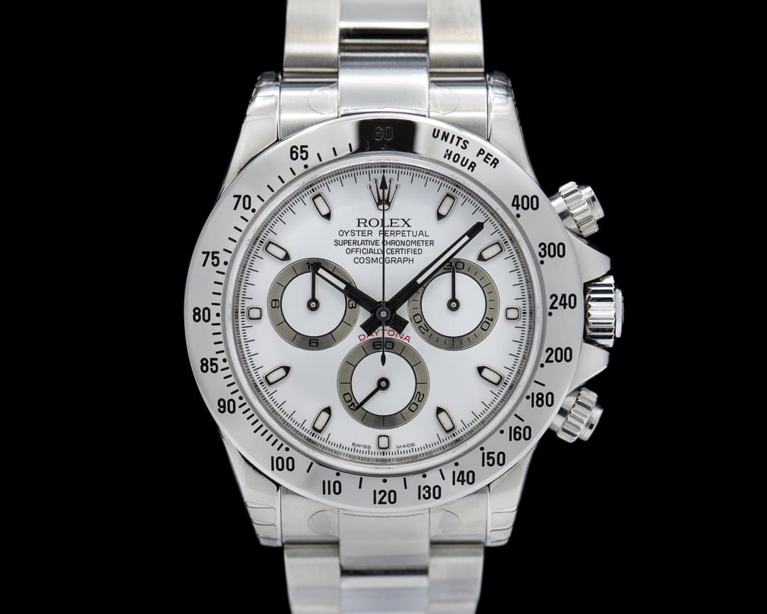 Rolex Daytona 116520 White Dial SS UNWORN