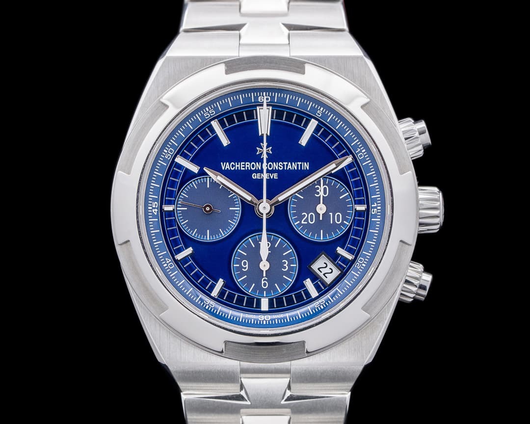 Vacheron Constantin Overseas Chronograph 5500V Blue Dial SS