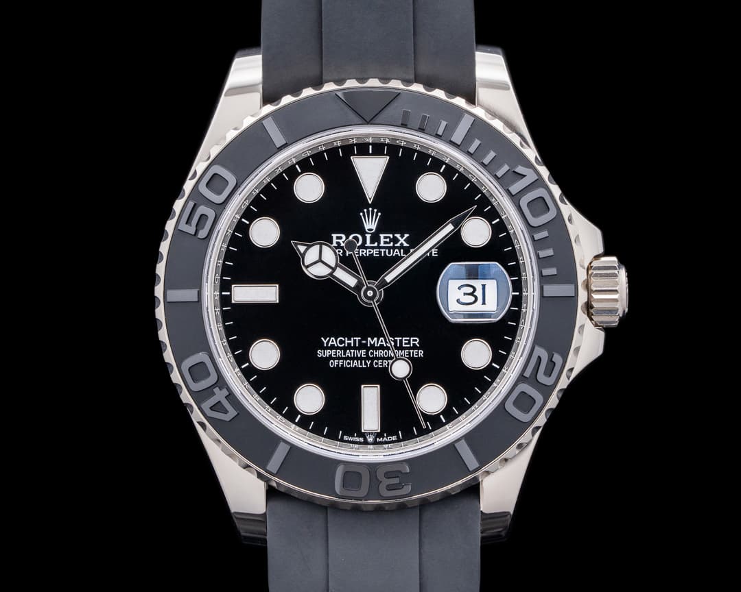 Rolex Yacht Master 226659 18K White Gold / Rubber 42MM