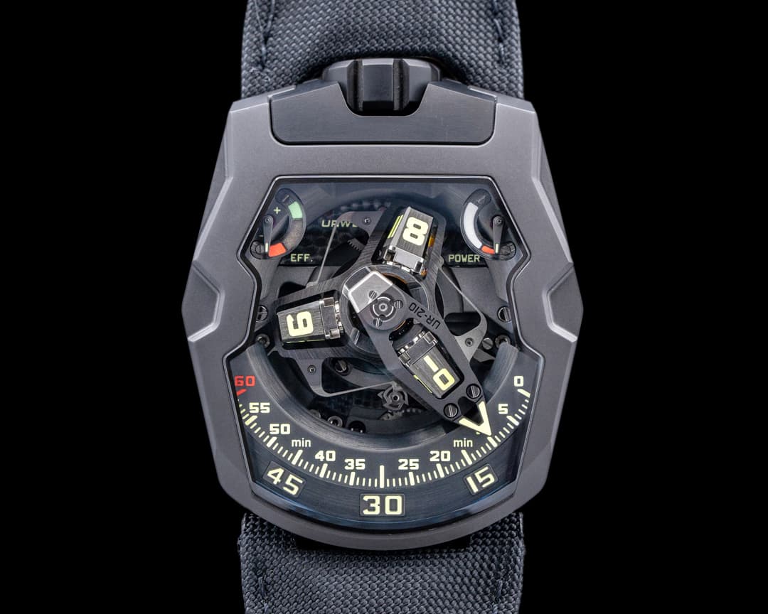 URWERK UR-210 Black Hawk Limited Edition