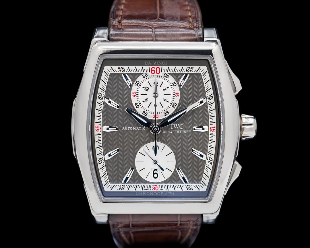 IWC Da Vinci Chronograph Flyback White Gold