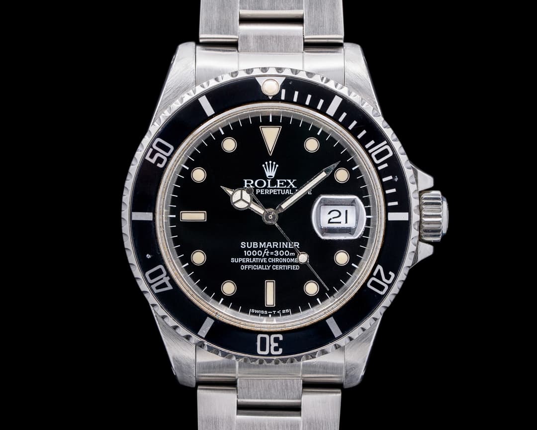 Rolex Submariner SS Black Dial