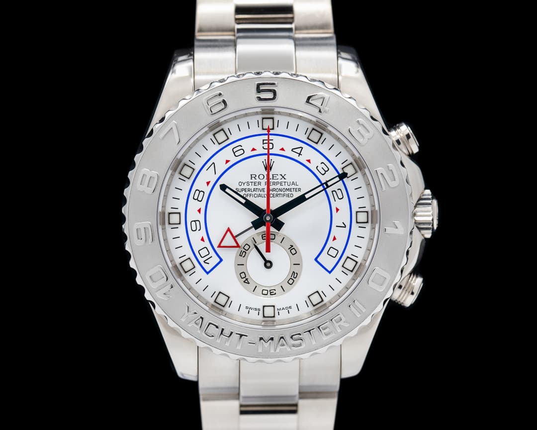 Rolex Yacht Master II 116689 18K RARE White Gold