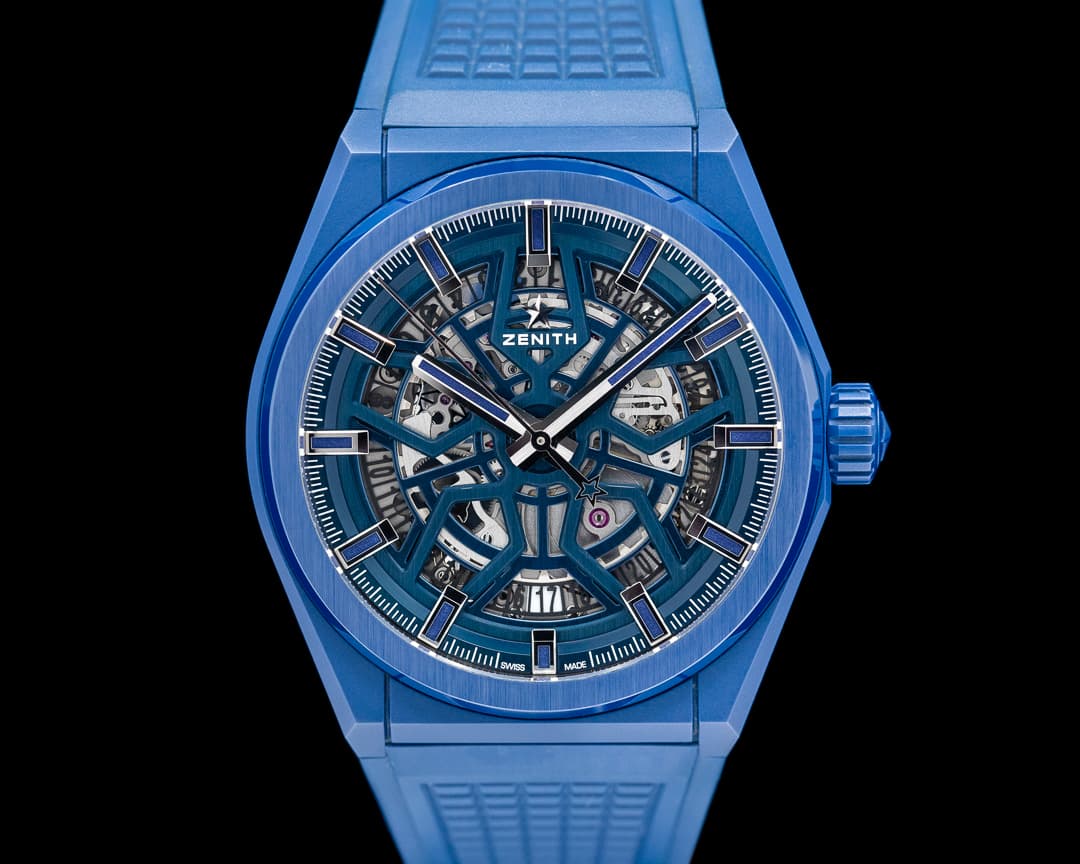 Zenith Defy Classic Skeleton Ceramic Blue