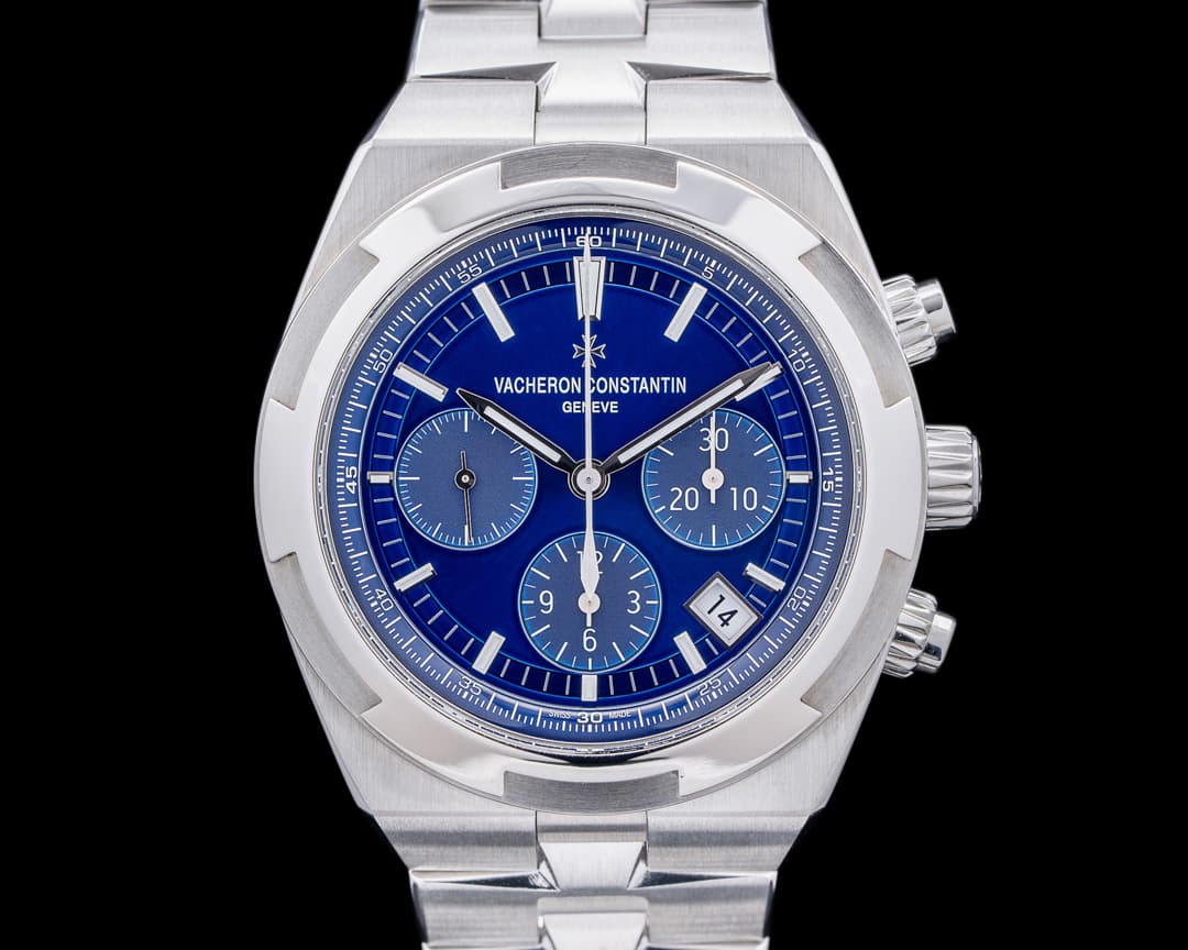 Vacheron Constantin Overseas Chronograph 5500V Blue Dial SS
