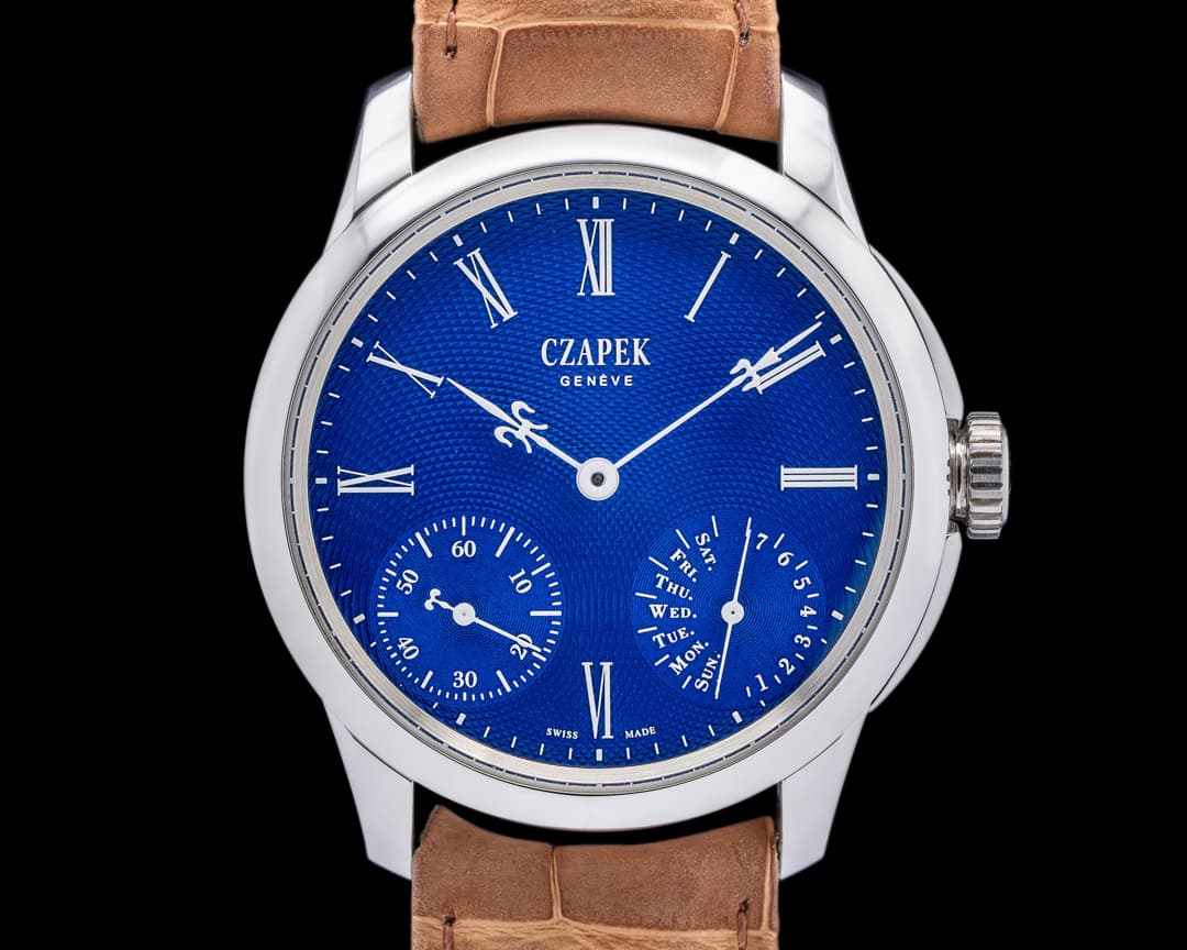 Czapek & Cie Quai des Bergues Sapphire Blue S 7-Day