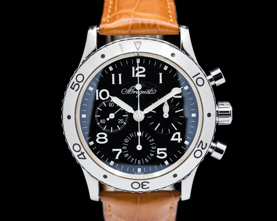Breguet Type XX Aeronavale Black Dial SS
