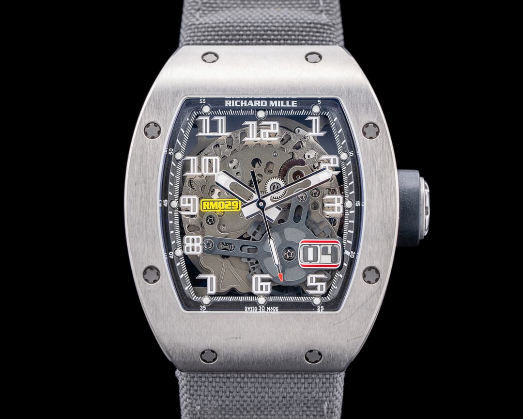 Richard Mille Richard Mille RM029 Automatic Oversize Date Titanium / Rubber