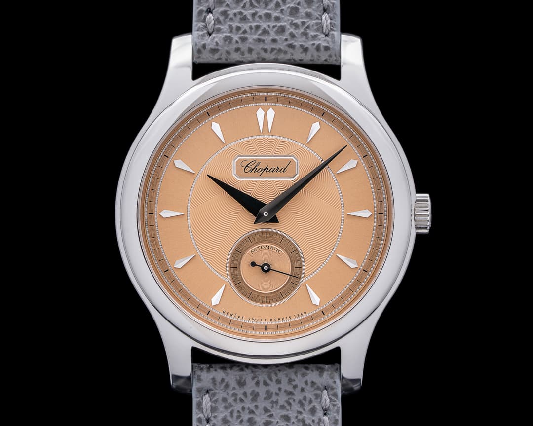Chopard L.U.C. XPS 1860 Stainless Steel Salmon Dial 36mm