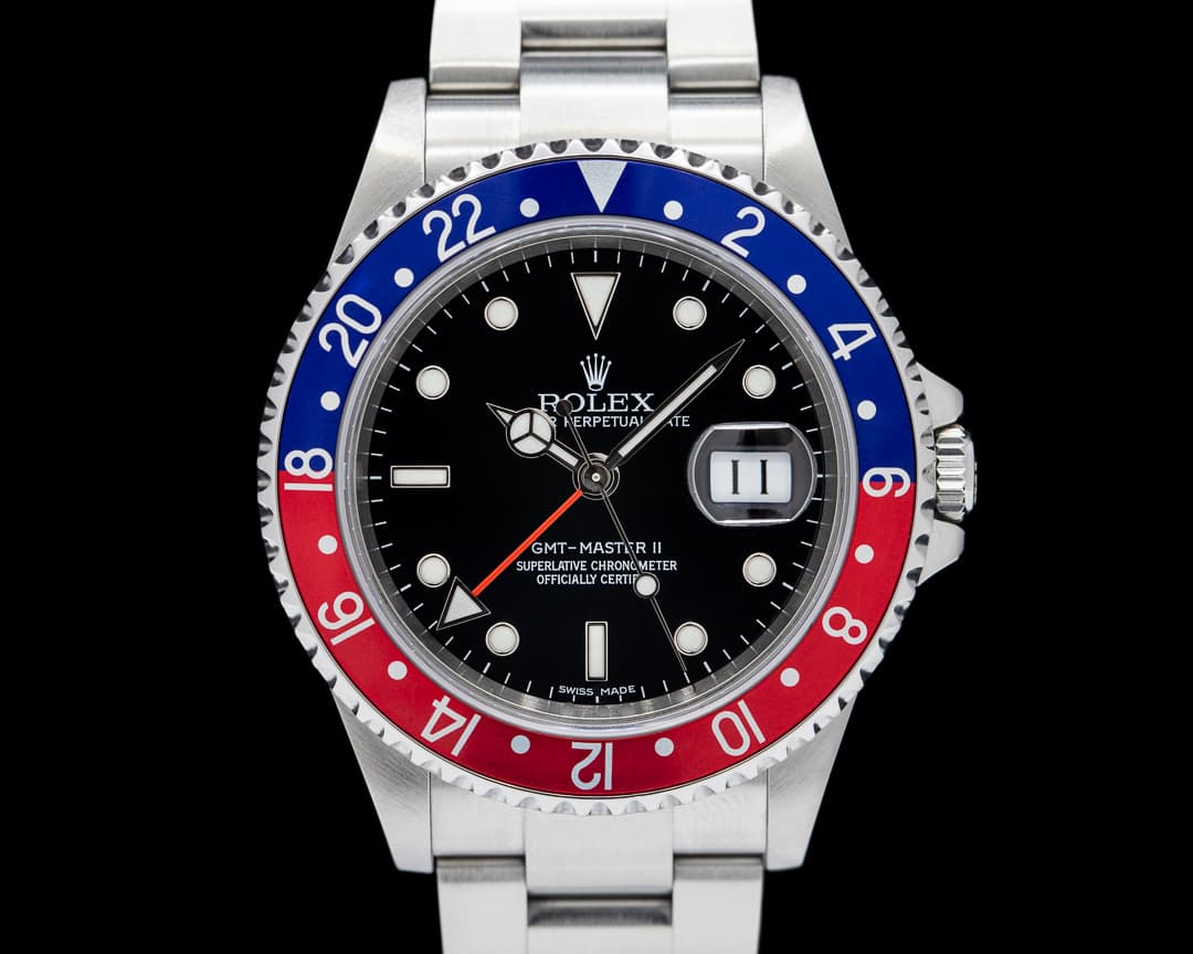 Rolex GMT Master II SS FULL SET Circa 2006