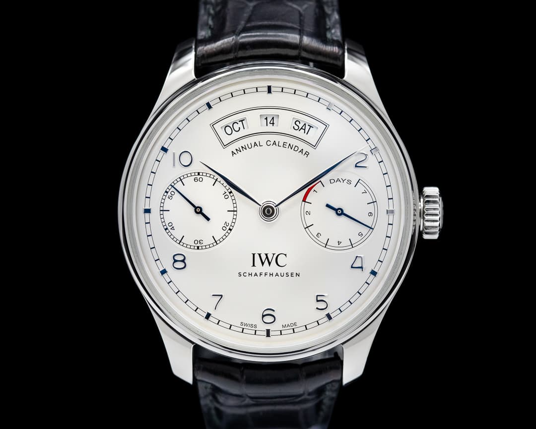 IWC Portuguese Annual Calendar SS Silver Dial
