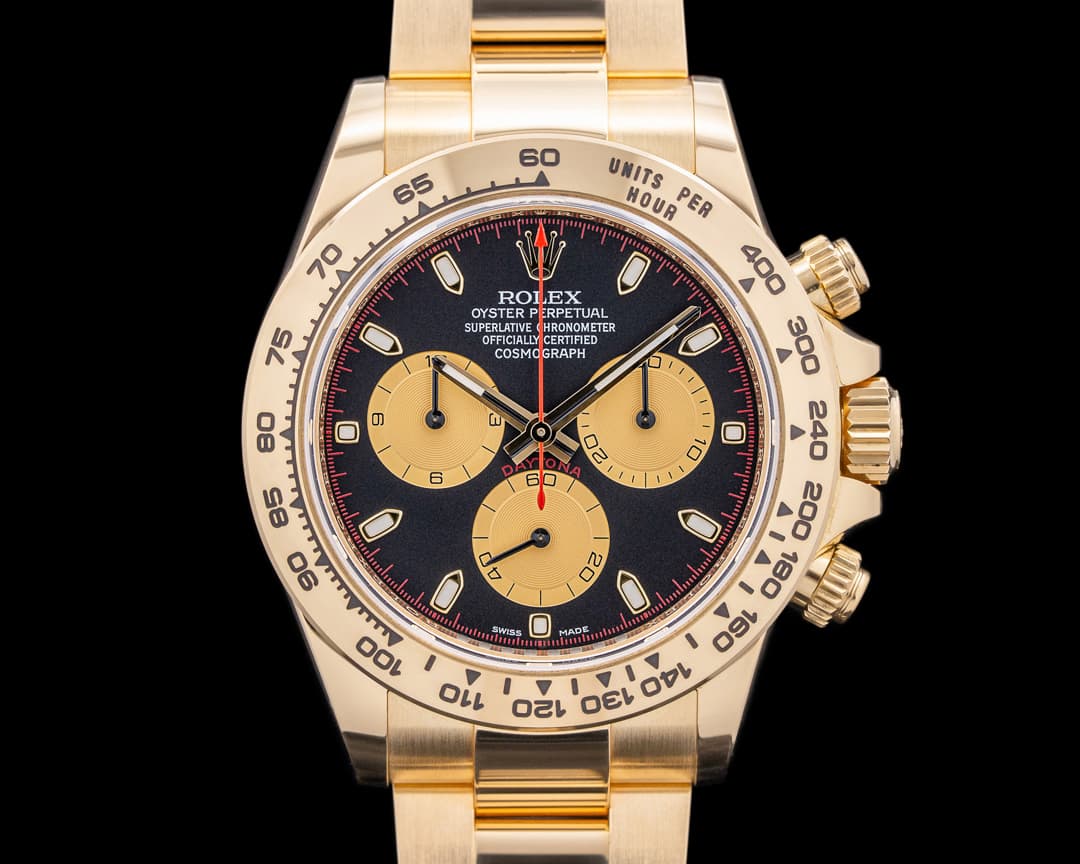 Rolex Daytona 116508 18k Yellow Gold / "Paul Newman" Dial 2021