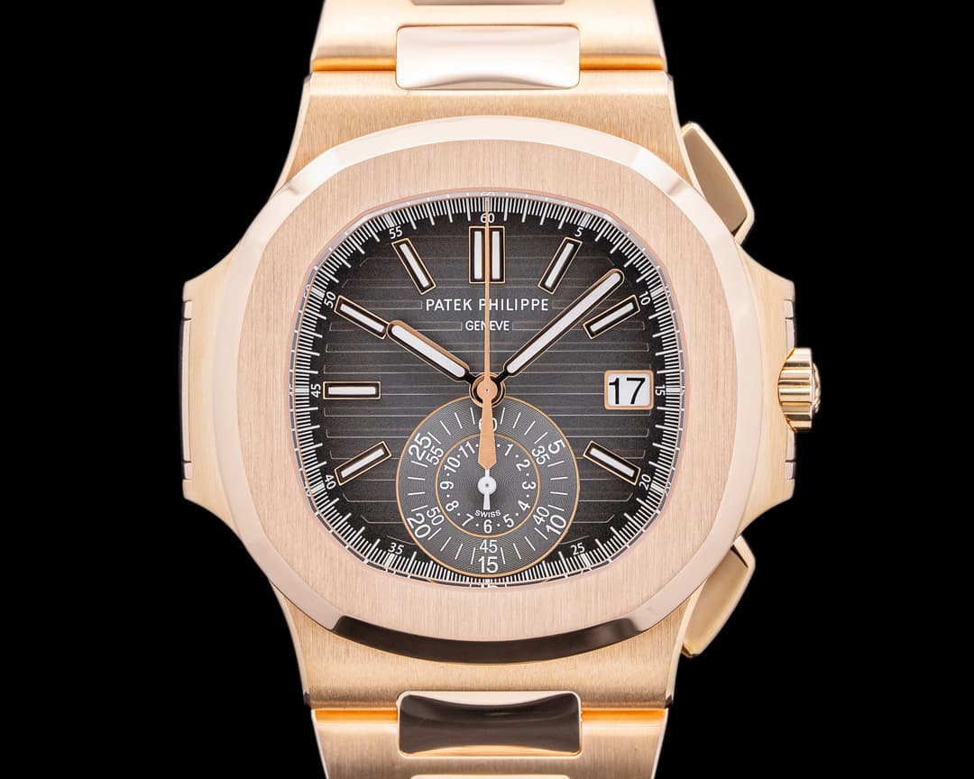 Patek Philippe Nautilus 5980/1R Chronograph 18K Rose Gold
