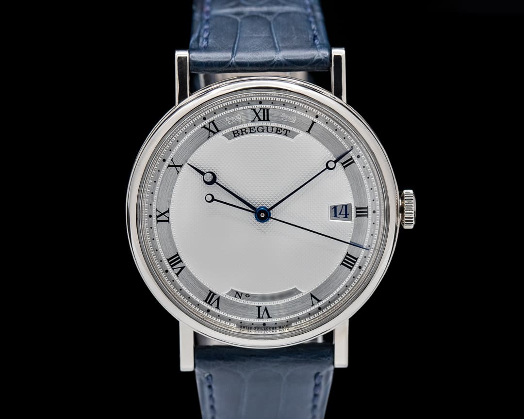 Breguet Classique Guilloche Dial 18K White Gold