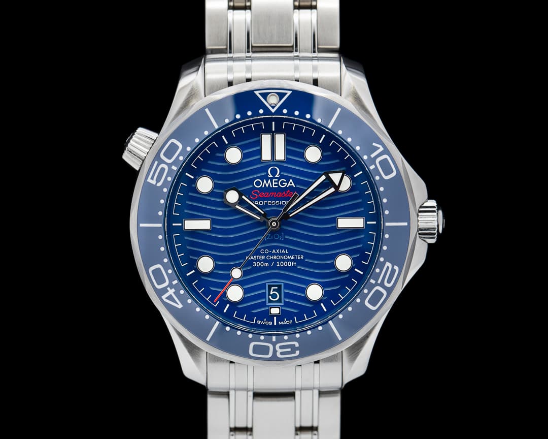 Omega Seamaster Diver 300M SS Blue Dial 42MM