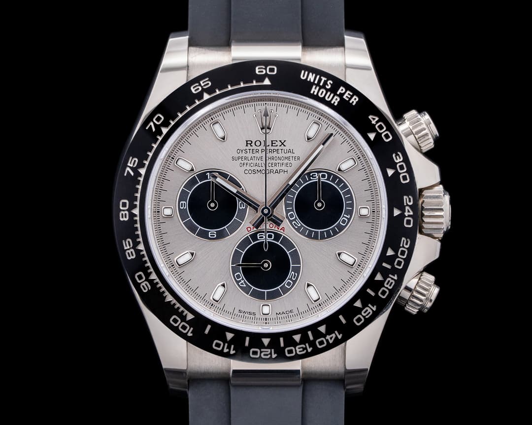 Rolex Daytona 116519 18K WG Ceramic Oysterflex