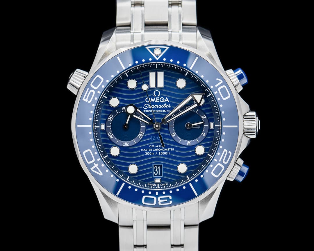 Omega Seamaster Diver 300 Chronograph SS 44MM