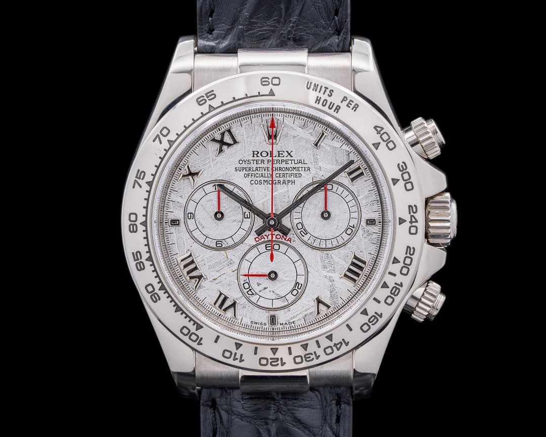 Rolex Daytona 116519 18K White Gold / Meteorite