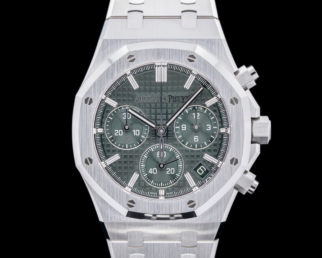 Audemars Piguet Royal Oak Chronograph GREEN Dial SS 41MM
