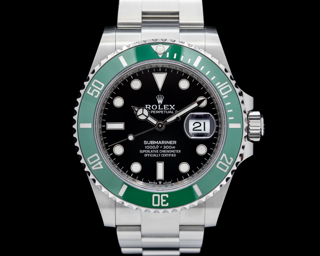 Rolex Submariner Date 126610LV Kermit GREEN Ceramic Bezel 41MM
