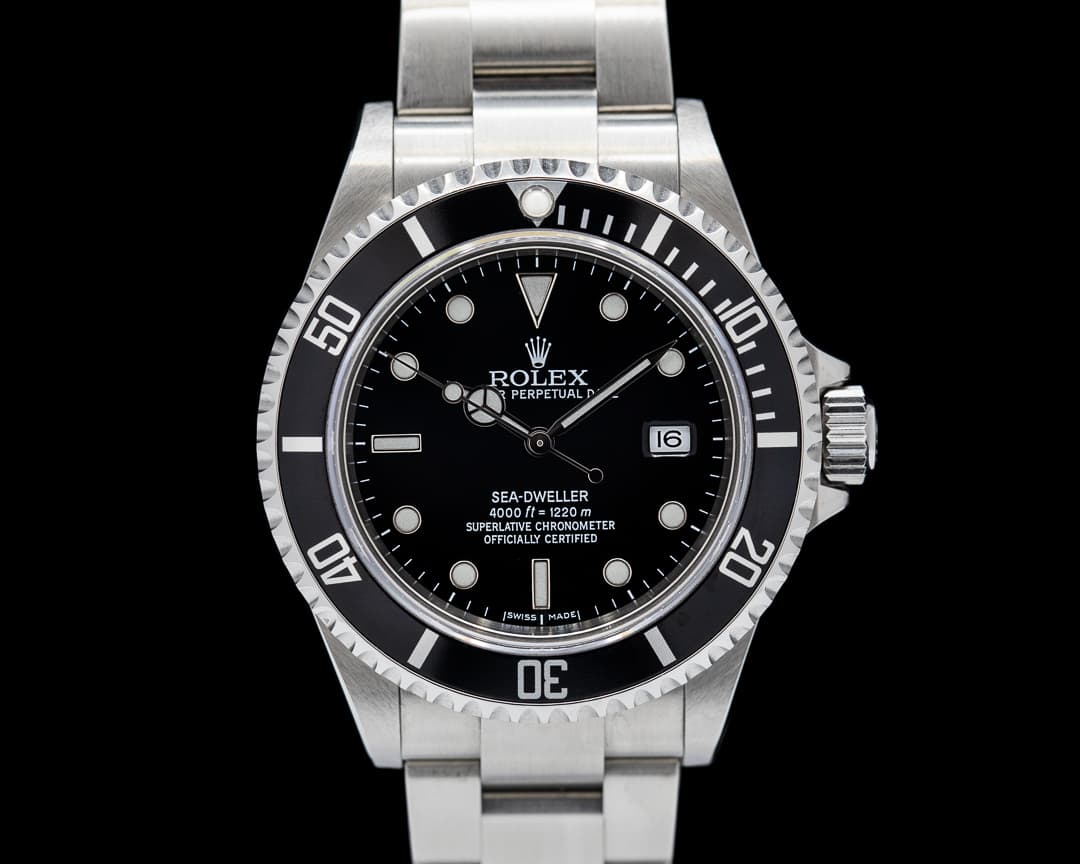 Rolex Sea Dweller 16600 SS Box & Papers 2009 - Final Model Year