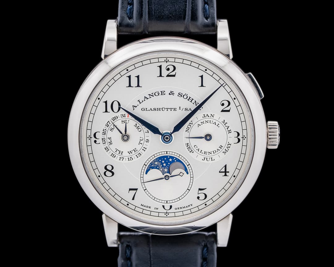 A. Lange and Sohne 1815 238.026 Annual Calendar 18k White Gold