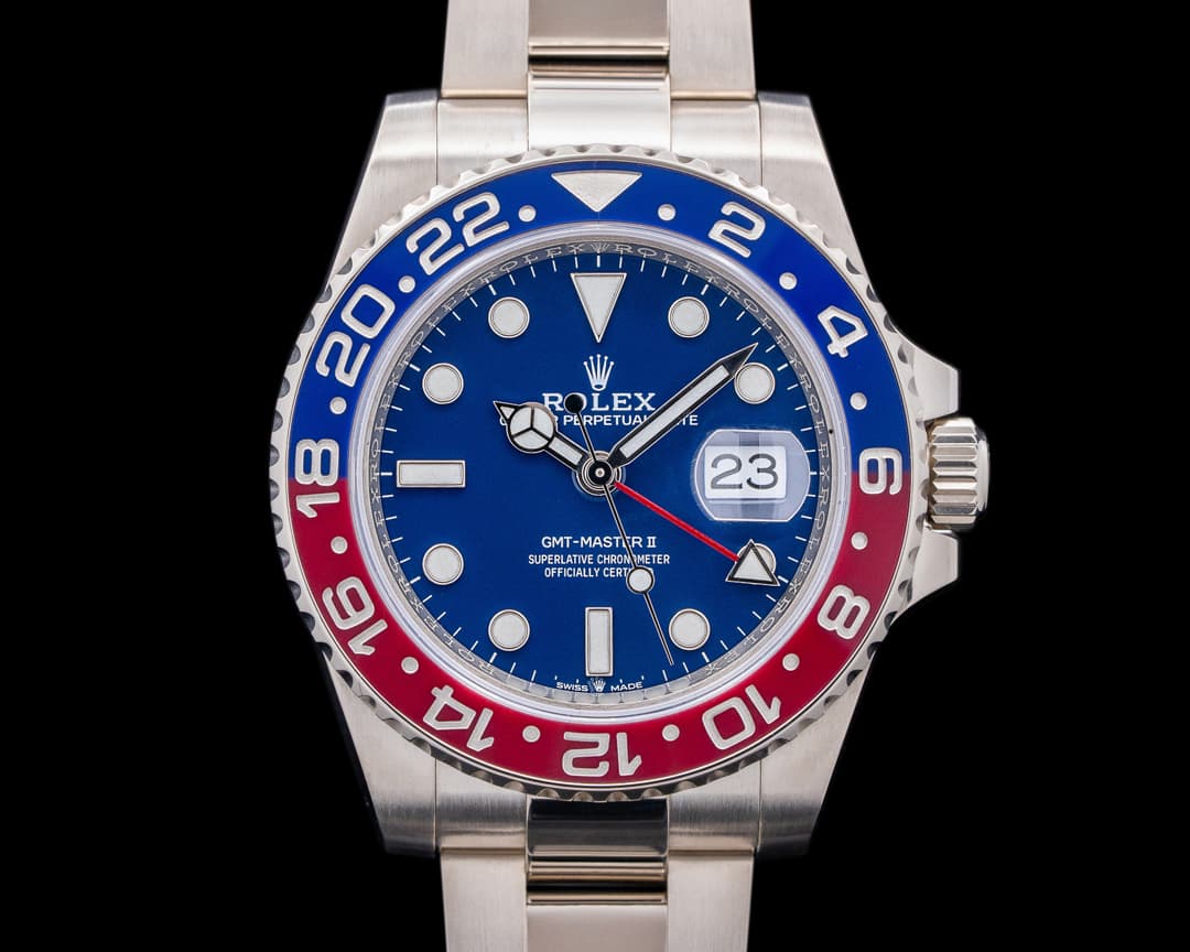 Rolex GMT Master II 126719 Ceramic "Pepsi" 18K Blue Dial
