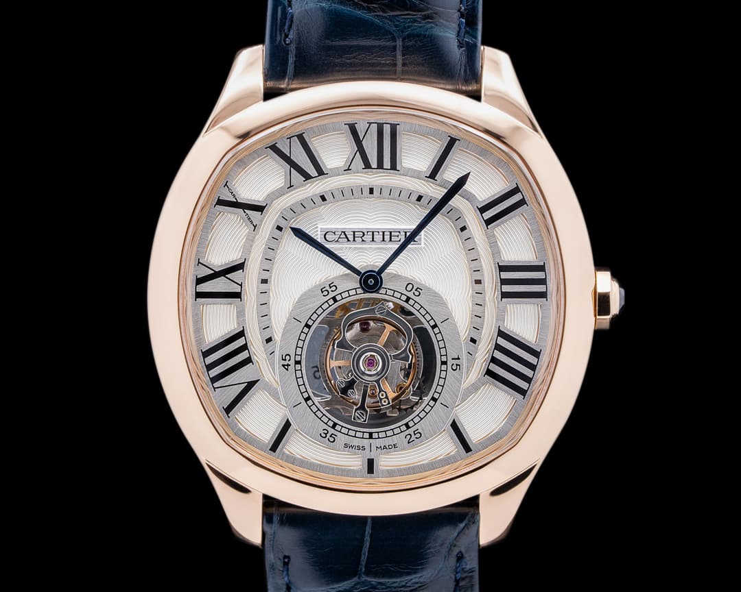 Cartier Drive de Cartier Flying Tourbillon 18k RG / Deployant