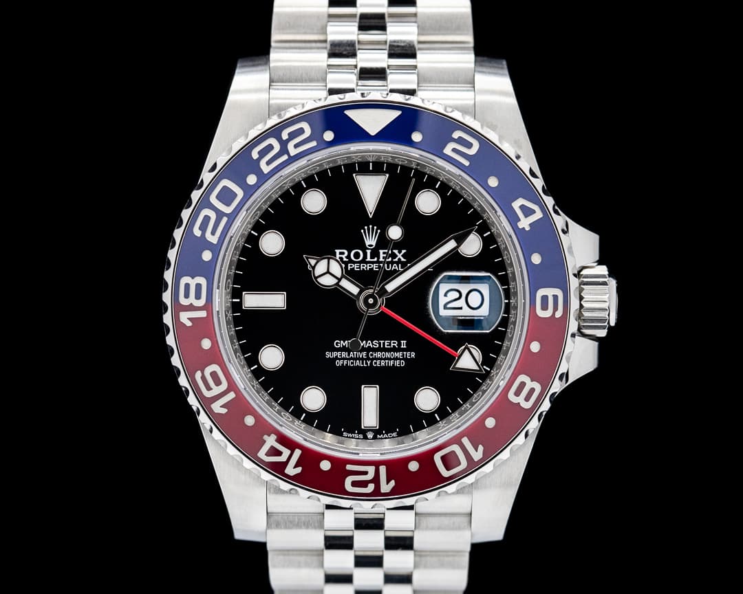 Rolex GMT Master II Ceramic 126710 "Pepsi" SS Jubilee