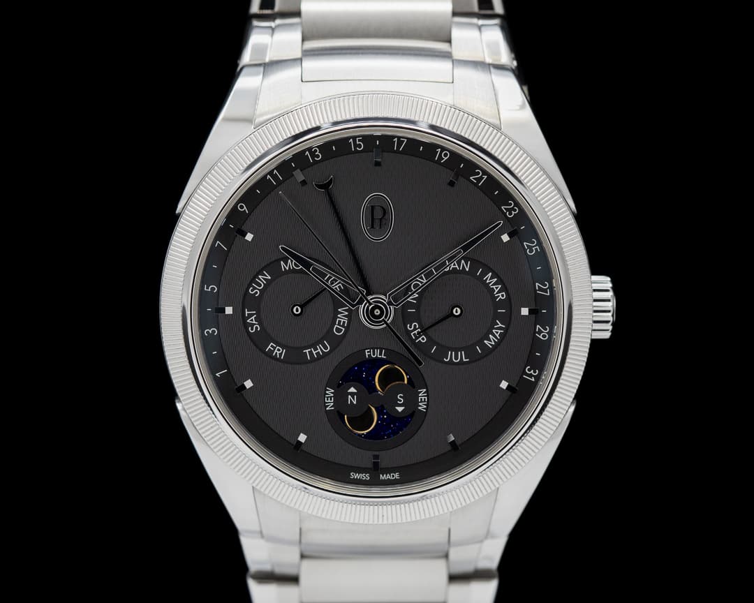 Parmigiani Tonda PF Gregorian Annual Calendar SS Platinum Bezel UNWORN