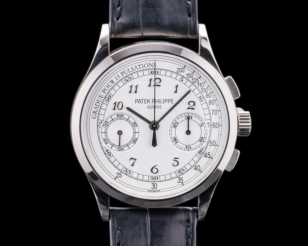 Patek Philippe Chronograph 5170G 18K White Gold / Silver Pulsation