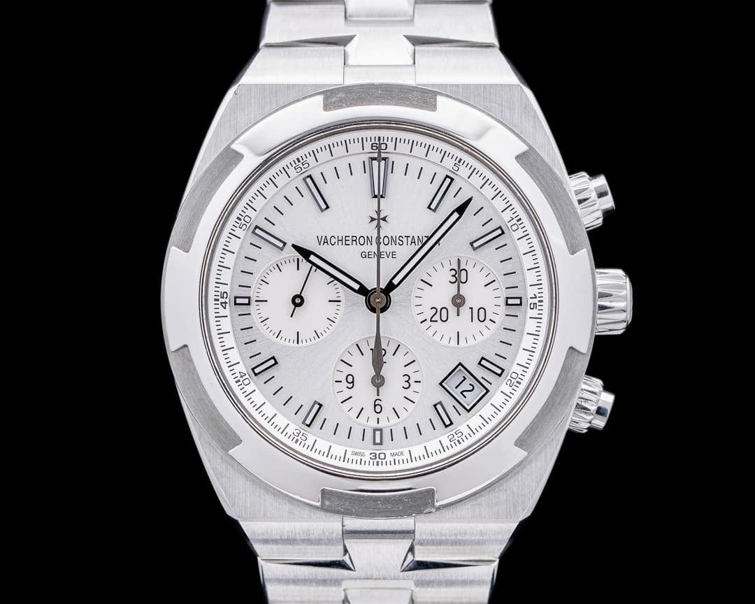 Vacheron Constantin Overseas Chronograph 5500V Silver Dial SS / Bracelet