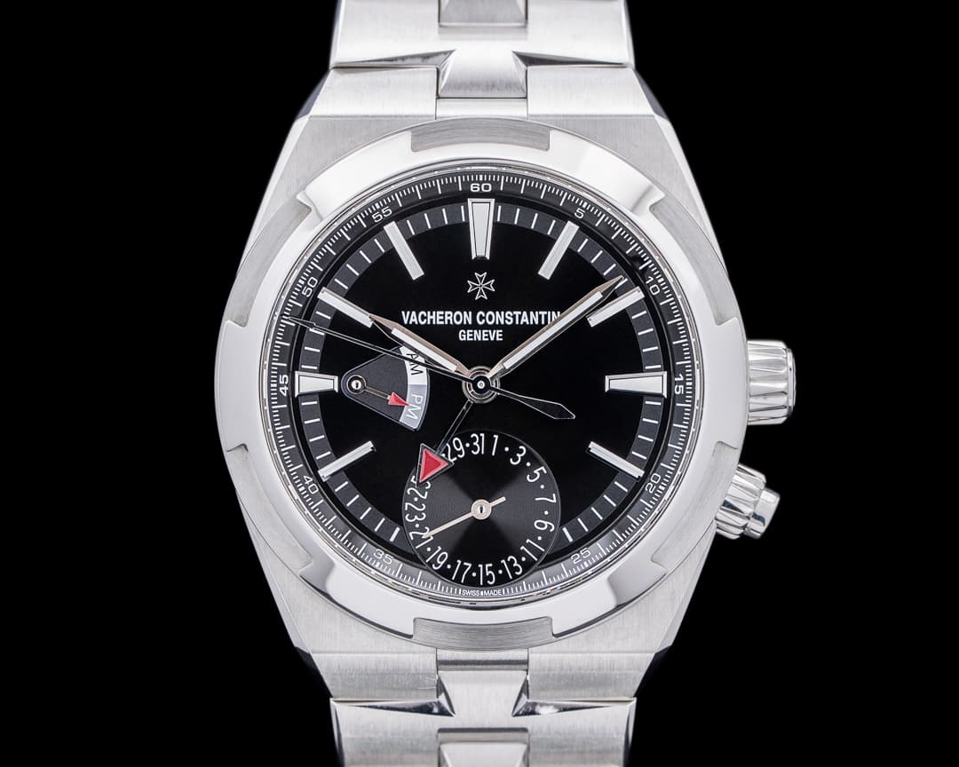 Vacheron Constantin Overseas Dual Time 7900V SS Black Dial FULL SET
