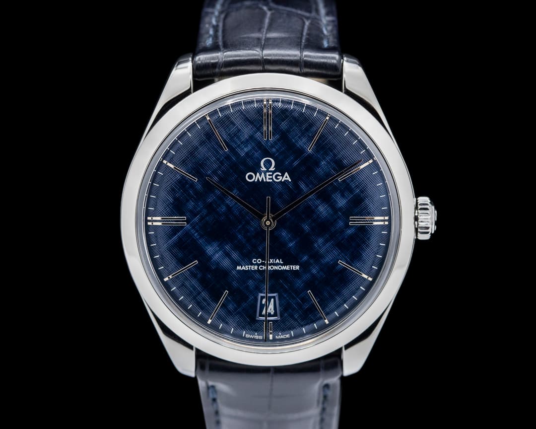 Omega DeVille Tresor Co-Axial Master Chronometer Blue Dial SS