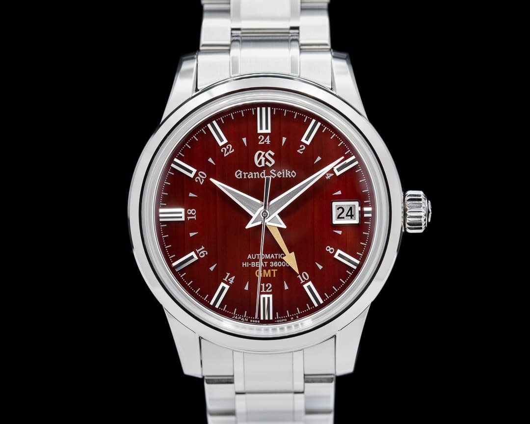Grand Seiko Elegance "Yuka Momiji" Autumn Red Hi-Beat 36000 GMT SS