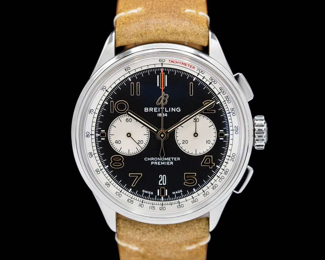 Breitling Premier B01 Chronograph 42 Norton SS / Deployant