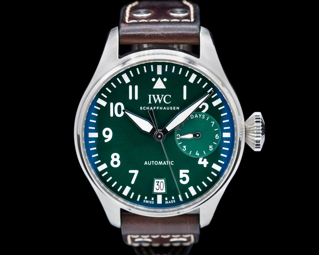 IWC Big Pilot SS IW501015 46MM Green Dial