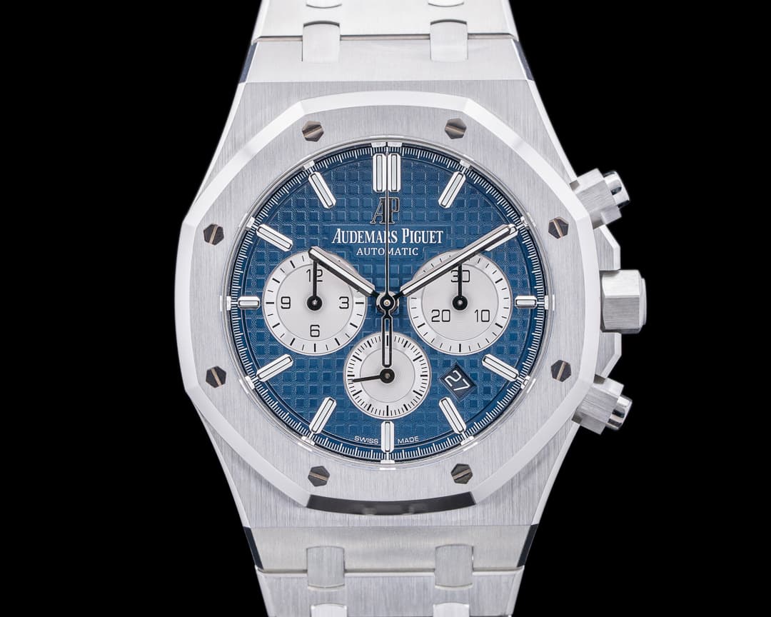 Audemars Piguet Royal Oak Chronograph Blue Dial SS 41MM