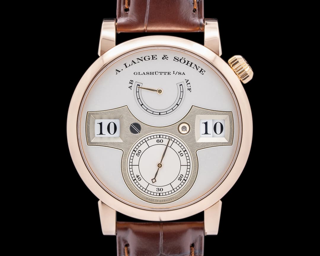 A. Lange and Sohne Zeitwerk 140.032 18K Rose Gold